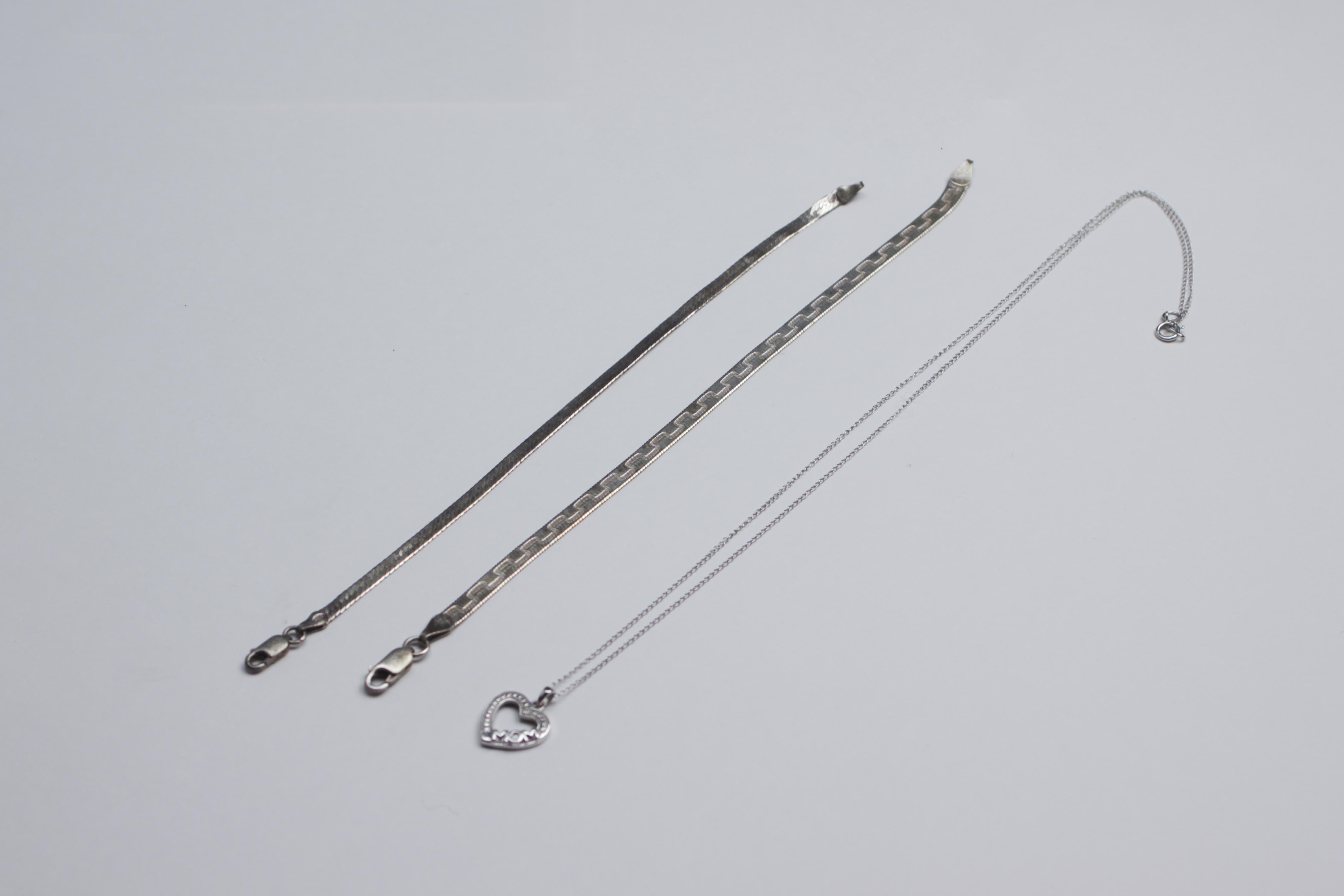 Collection of Silver Tone Jewelry