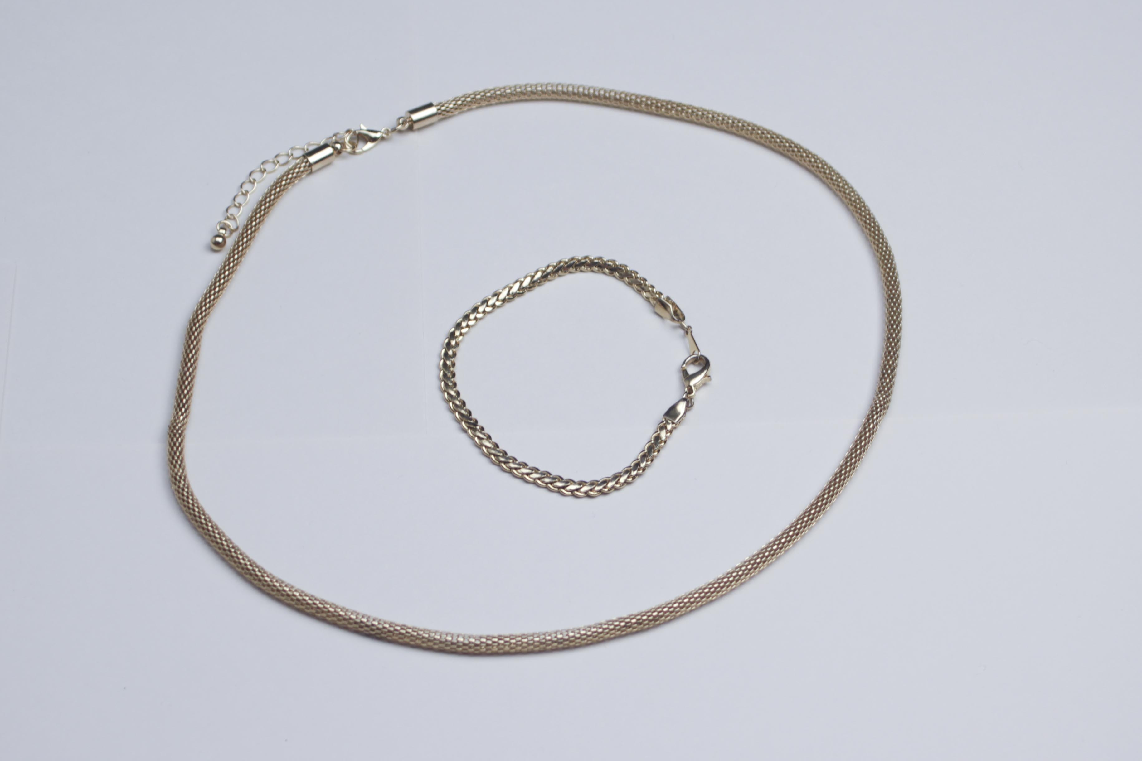 Pair of Gold Tone Jewelry