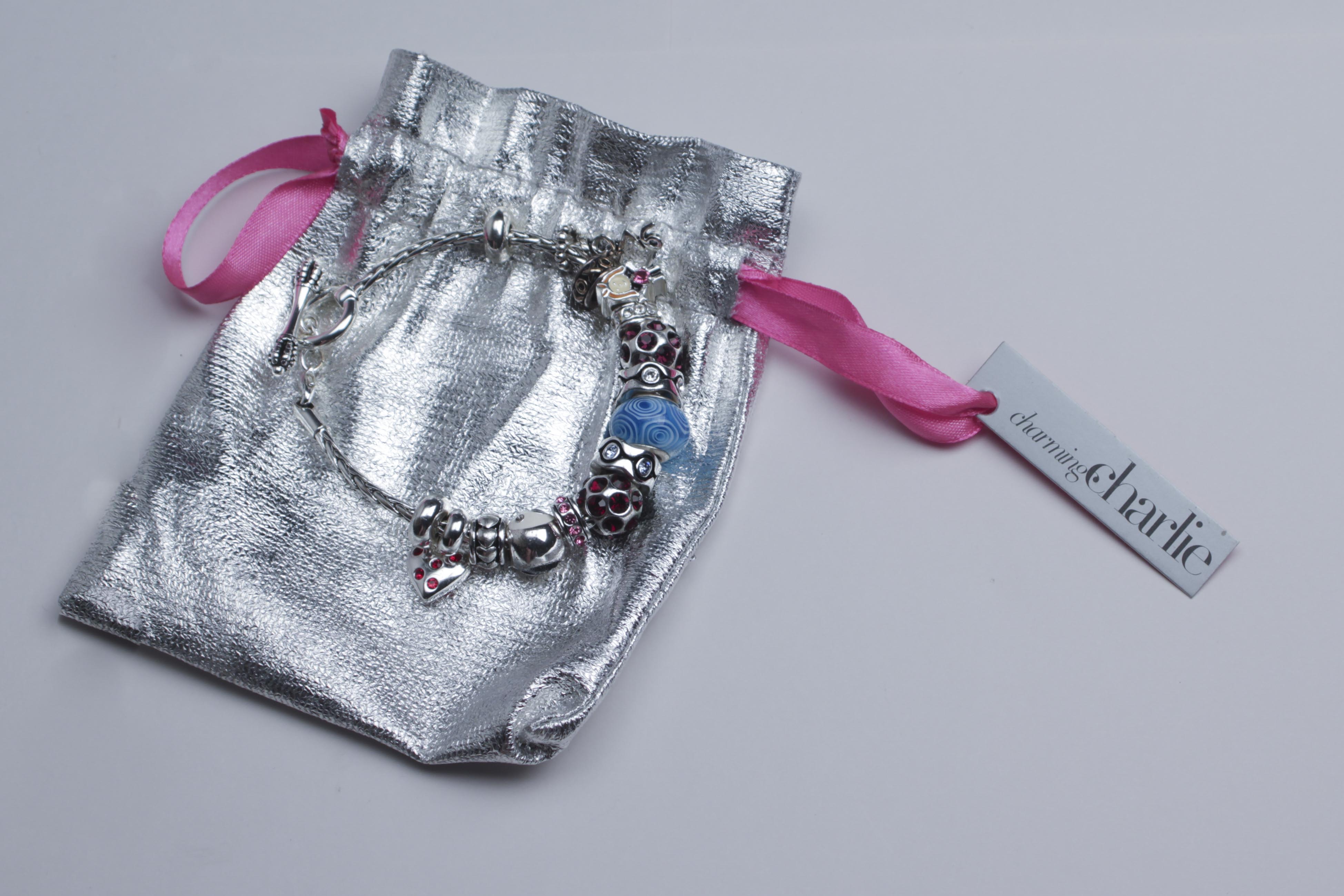 Pandora Style Charm Bracelet