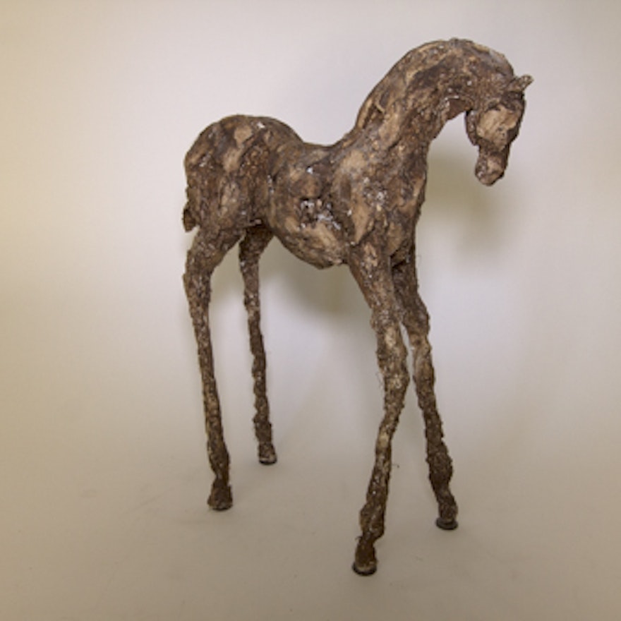 Siri Hollander "Tall Horse" Sculpture