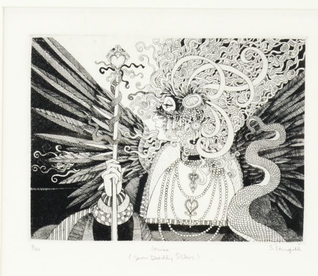 Limited Edition Etching by Susan Sturgill
