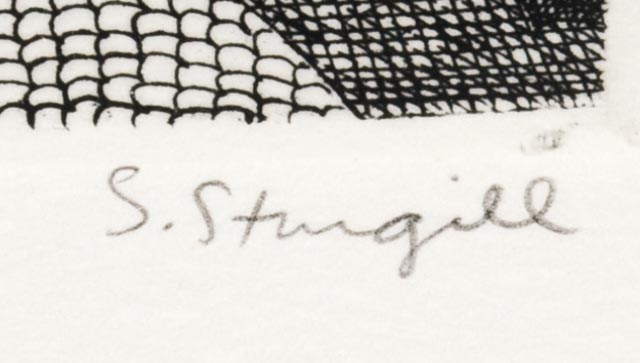 Limited Edition Etching by Susan Sturgill