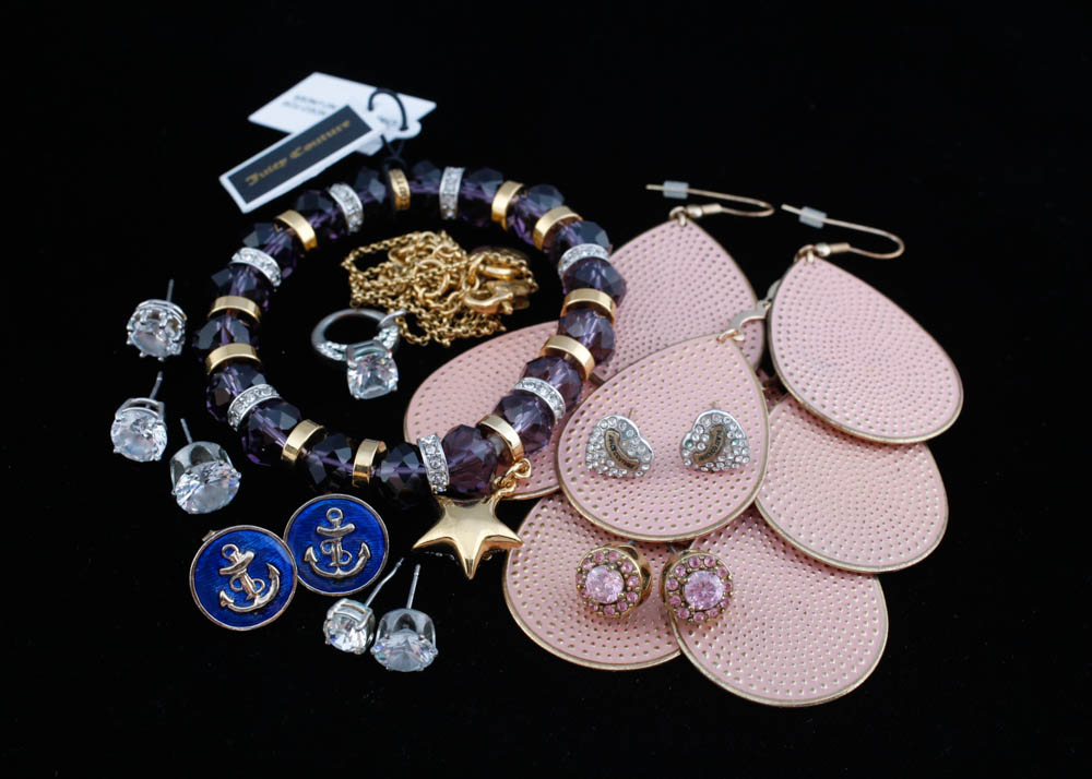 Costume Jewelry Including Juicy Couture