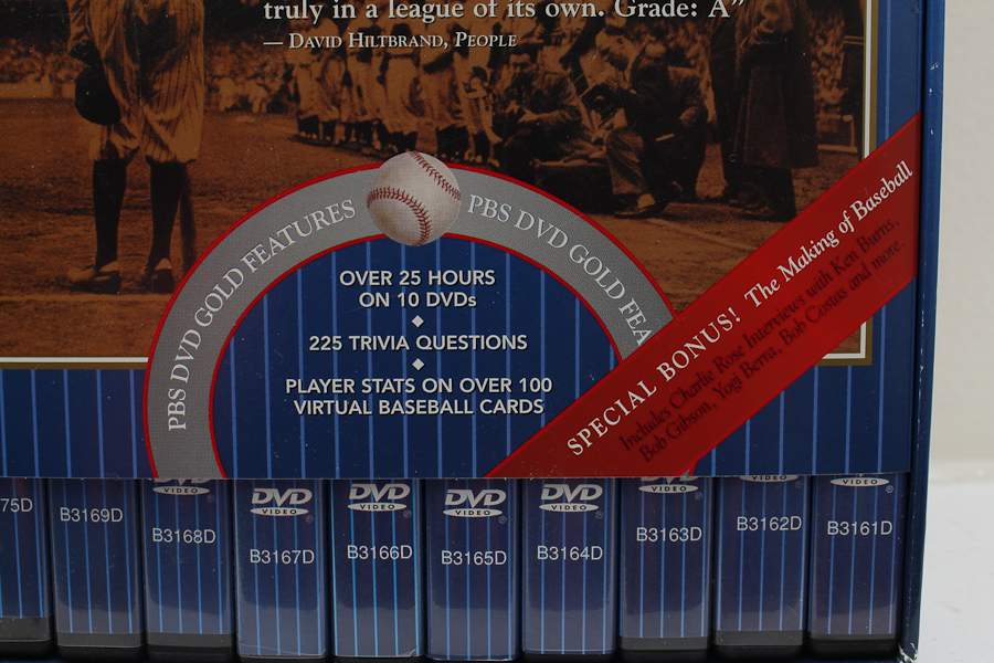"Baseball" DVD Set by Ken Burns
