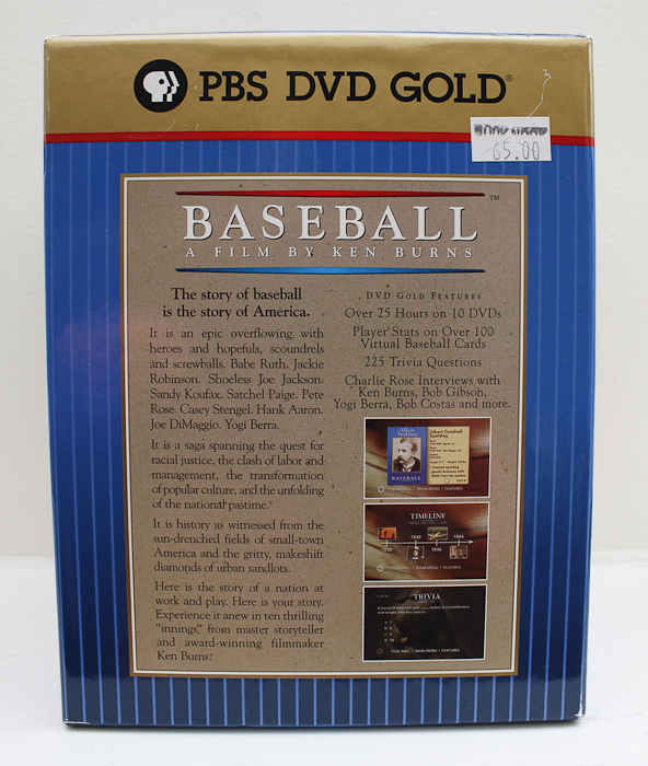 "Baseball" DVD Set by Ken Burns