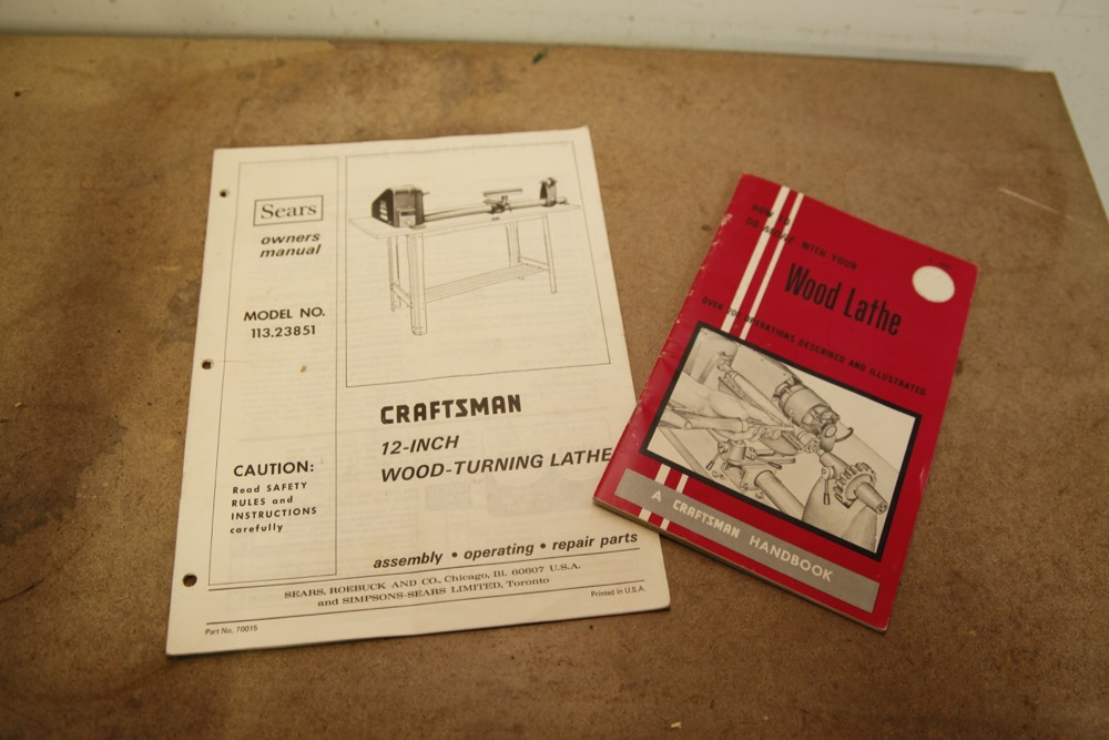 Craftsman 12-Inch Wood Lathe