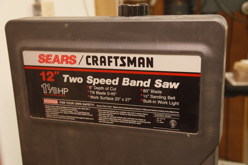 Craftsman 12-Inch Band Saw