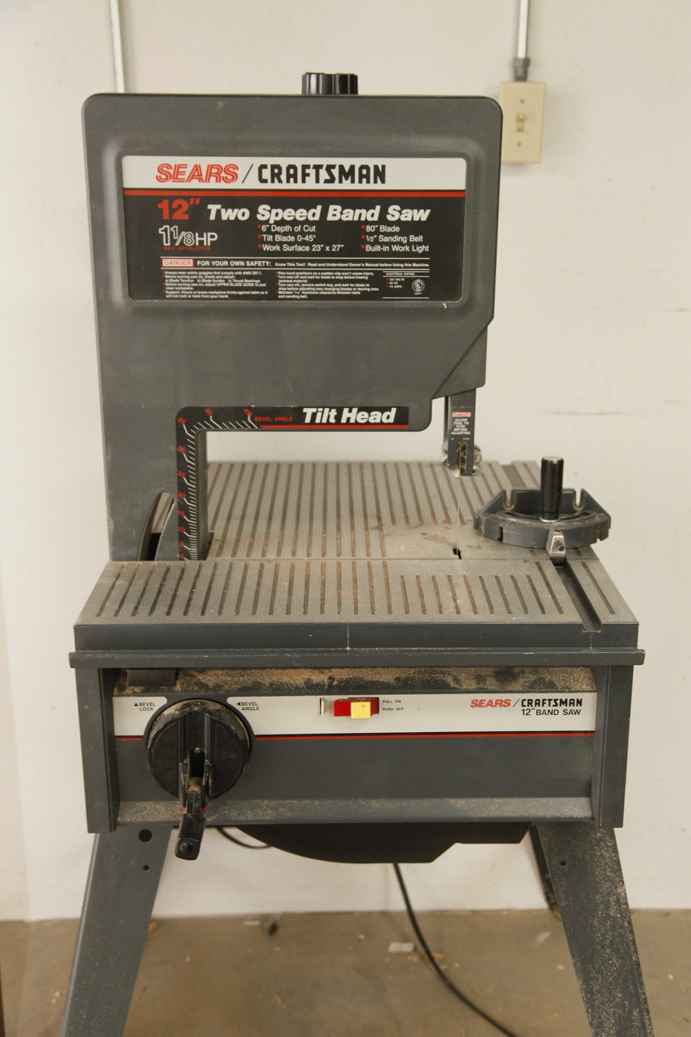 Craftsman 12-Inch Band Saw