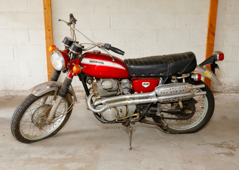 1970 Honda CL350 Motorcycle