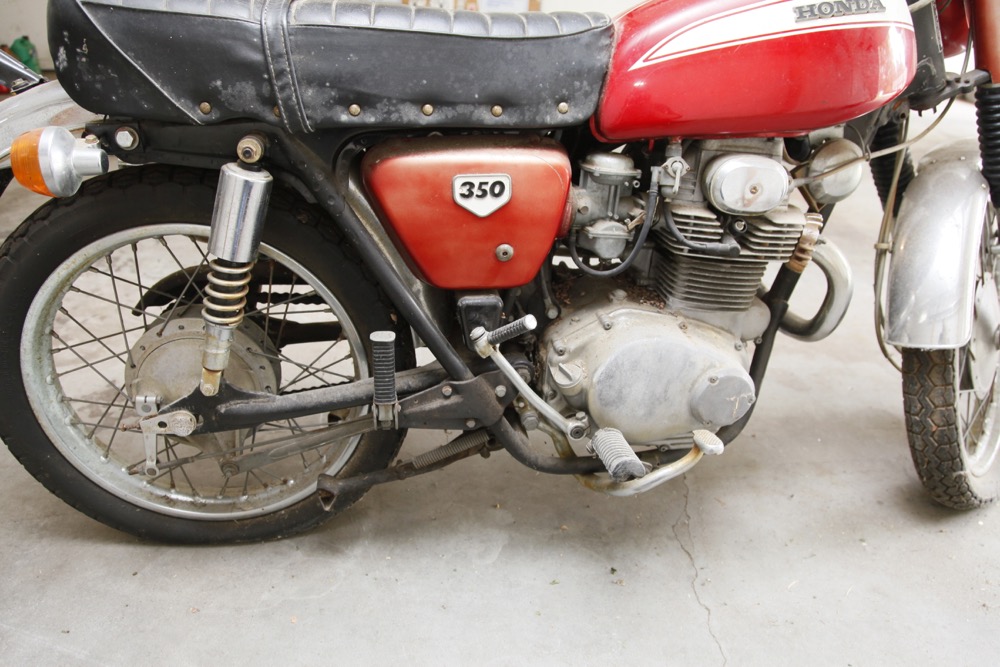 1970 Honda CL350 Motorcycle