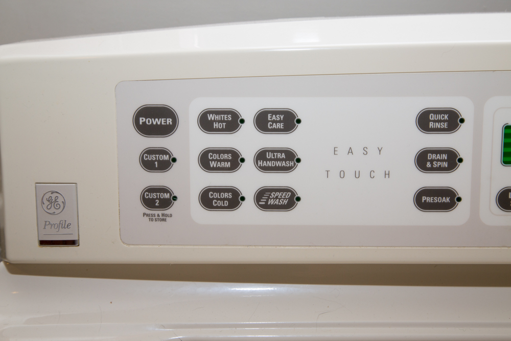 GE Profile Easy Touch Washer