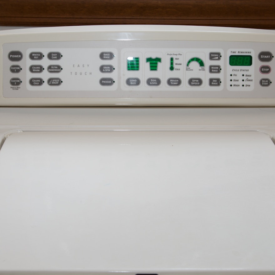 GE Profile Easy Touch Washer