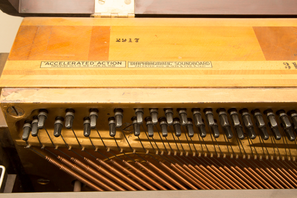 1942 Hepplewhite Steinway & Sons Console Piano