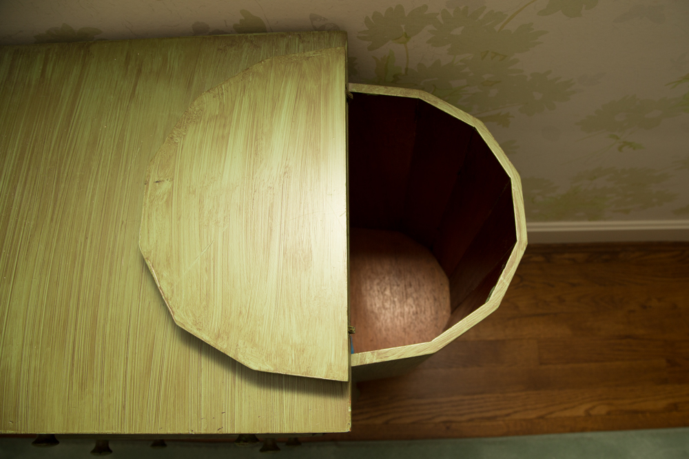 Mahogany Sewing Table
