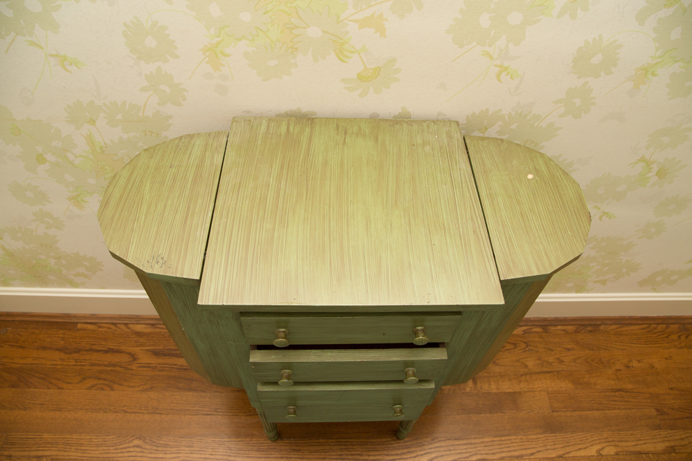 Mahogany Sewing Table