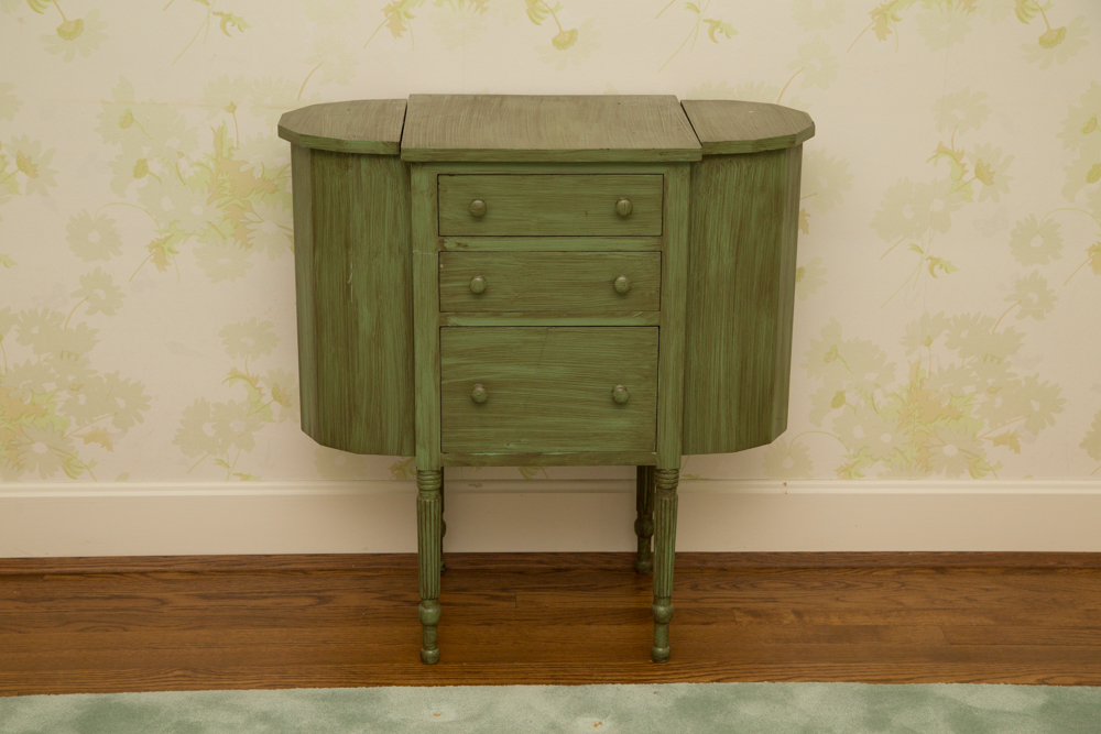 Mahogany Sewing Table