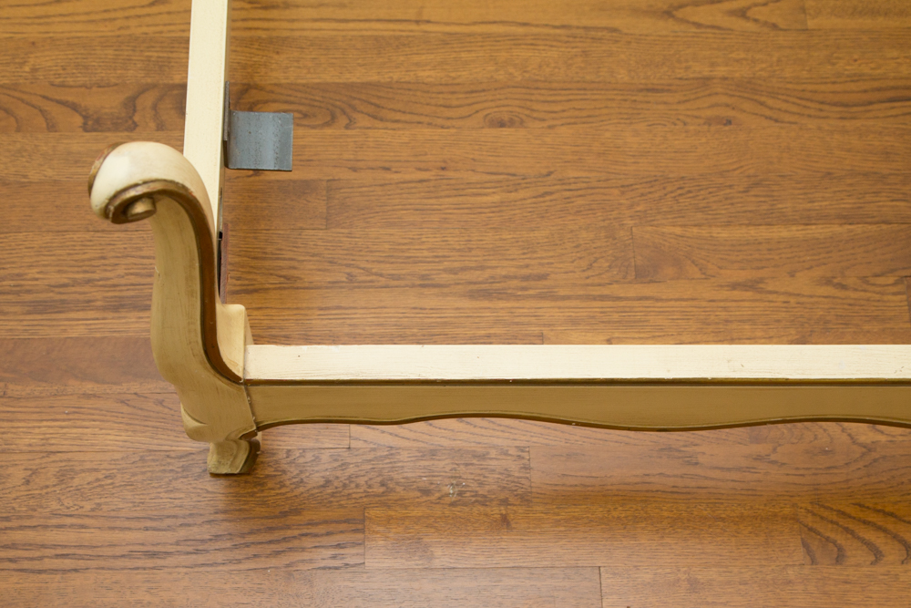 Vintage French Provincial Twin Beds and Night Stand