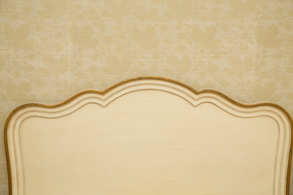 Vintage French Provincial Twin Beds and Night Stand