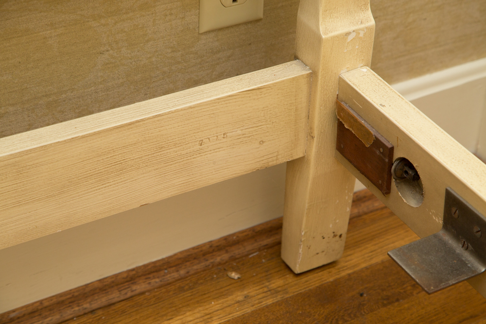 Vintage French Provincial Twin Beds and Night Stand