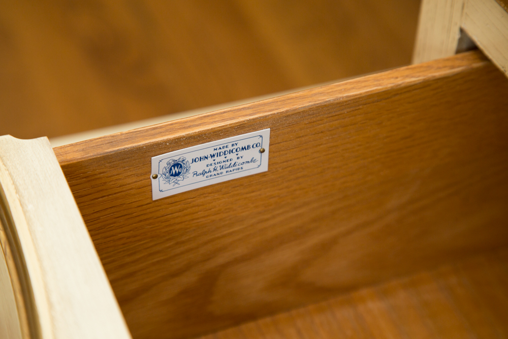 Vintage French Provincial Twin Beds and Night Stand