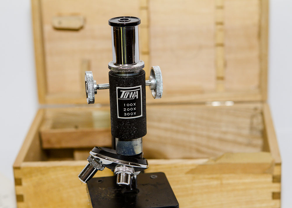Towa Vintage Microscope