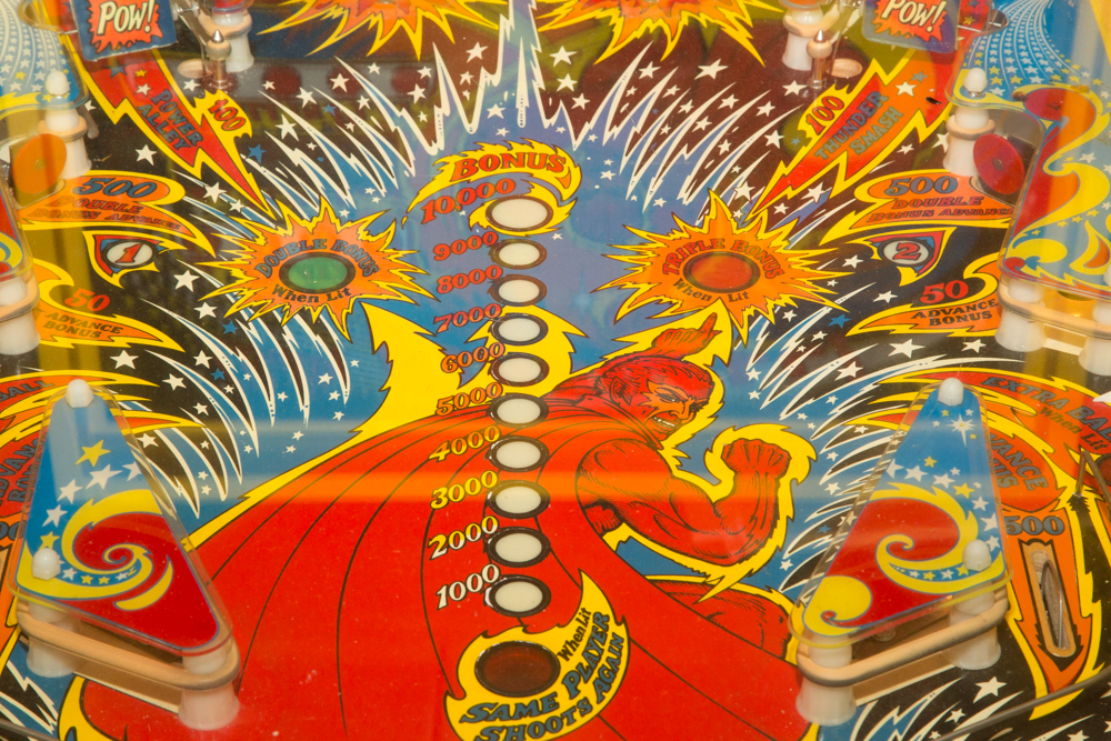 Bally by Capital Heath Kit Fireball! Pinball Game
