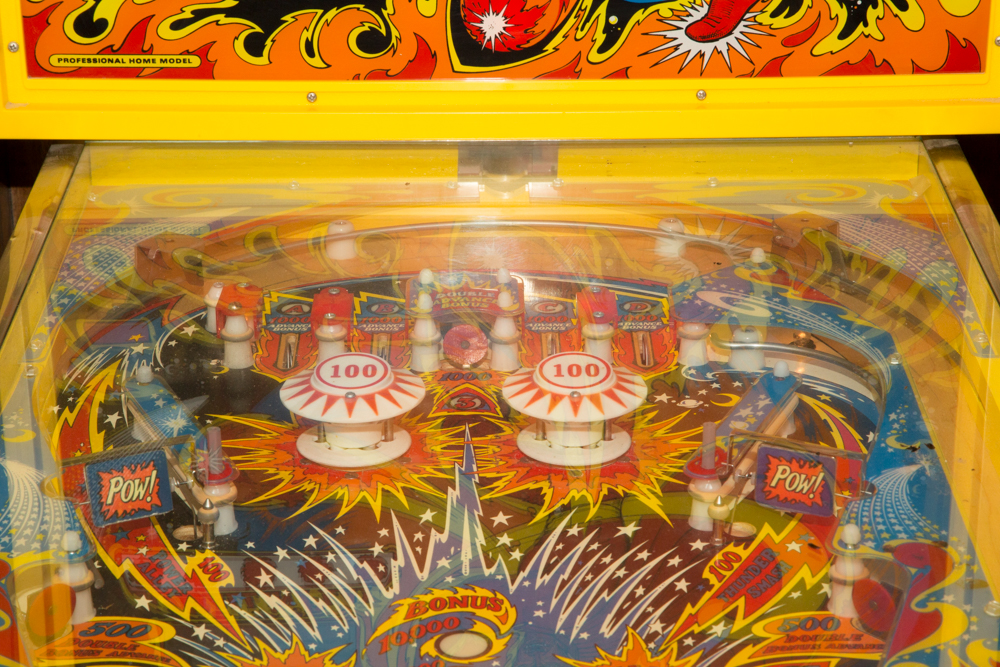 Bally by Capital Heath Kit Fireball! Pinball Game