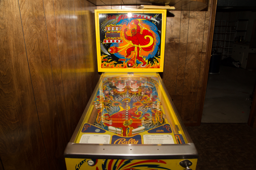 Bally by Capital Heath Kit Fireball! Pinball Game