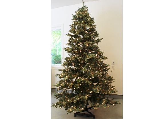 Frontgate Pre-Lit Easy Set-Up Flip Tree