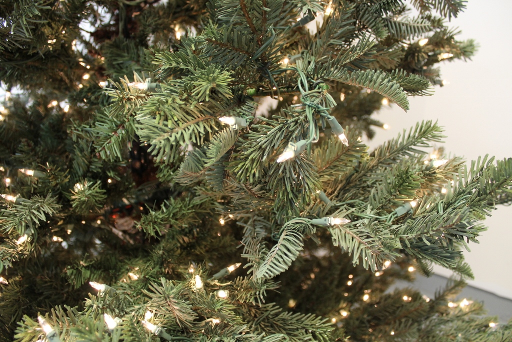 Frontgate Pre-Lit Easy Set-Up Flip Tree