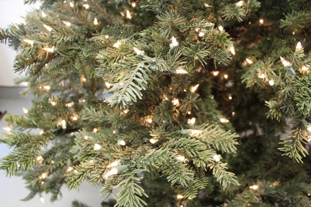 Frontgate Pre-Lit Easy Set-Up Flip Tree