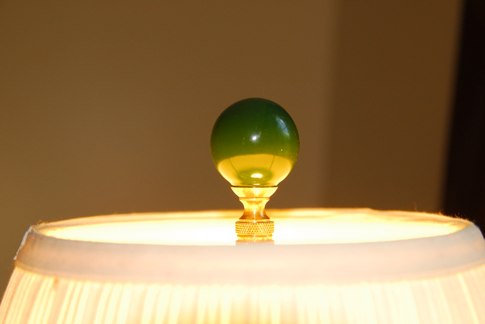 Vintage Leviton Milk Glass Lamp