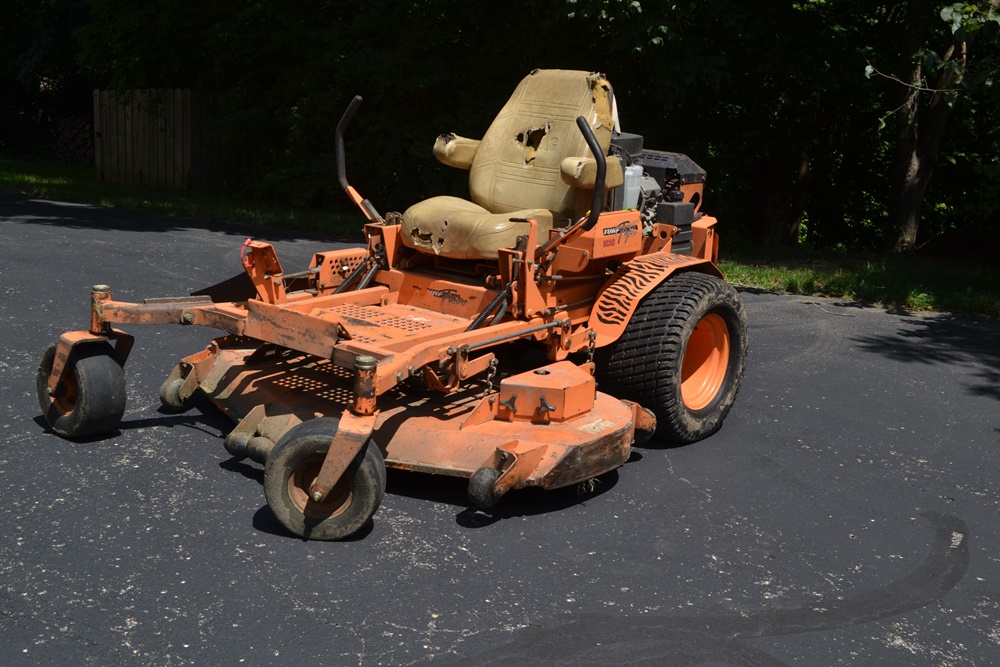 Scag Turf Tiger Mower With 61" Mowing Deck