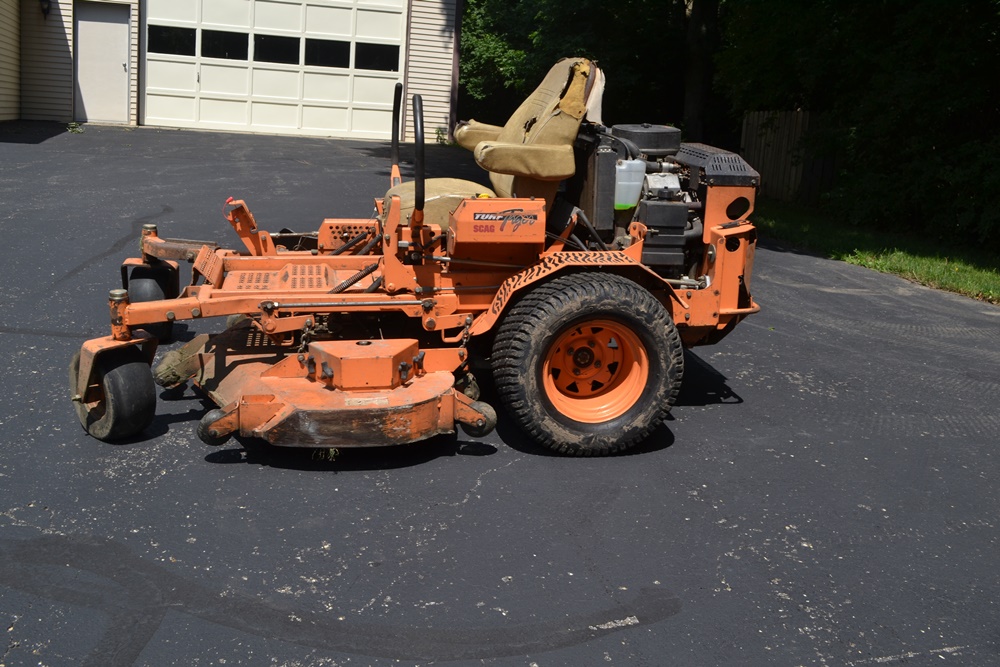 Scag Turf Tiger Mower With 61" Mowing Deck
