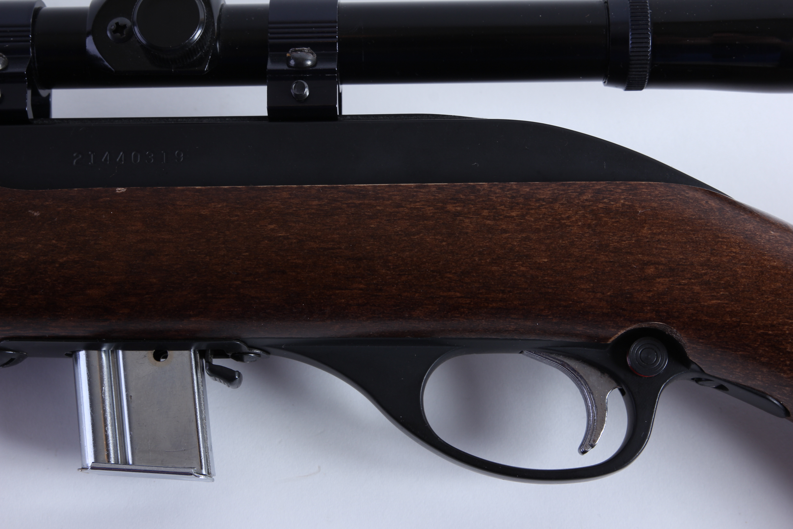 Marlin Glenfield 22 Caliber Rifle and Case