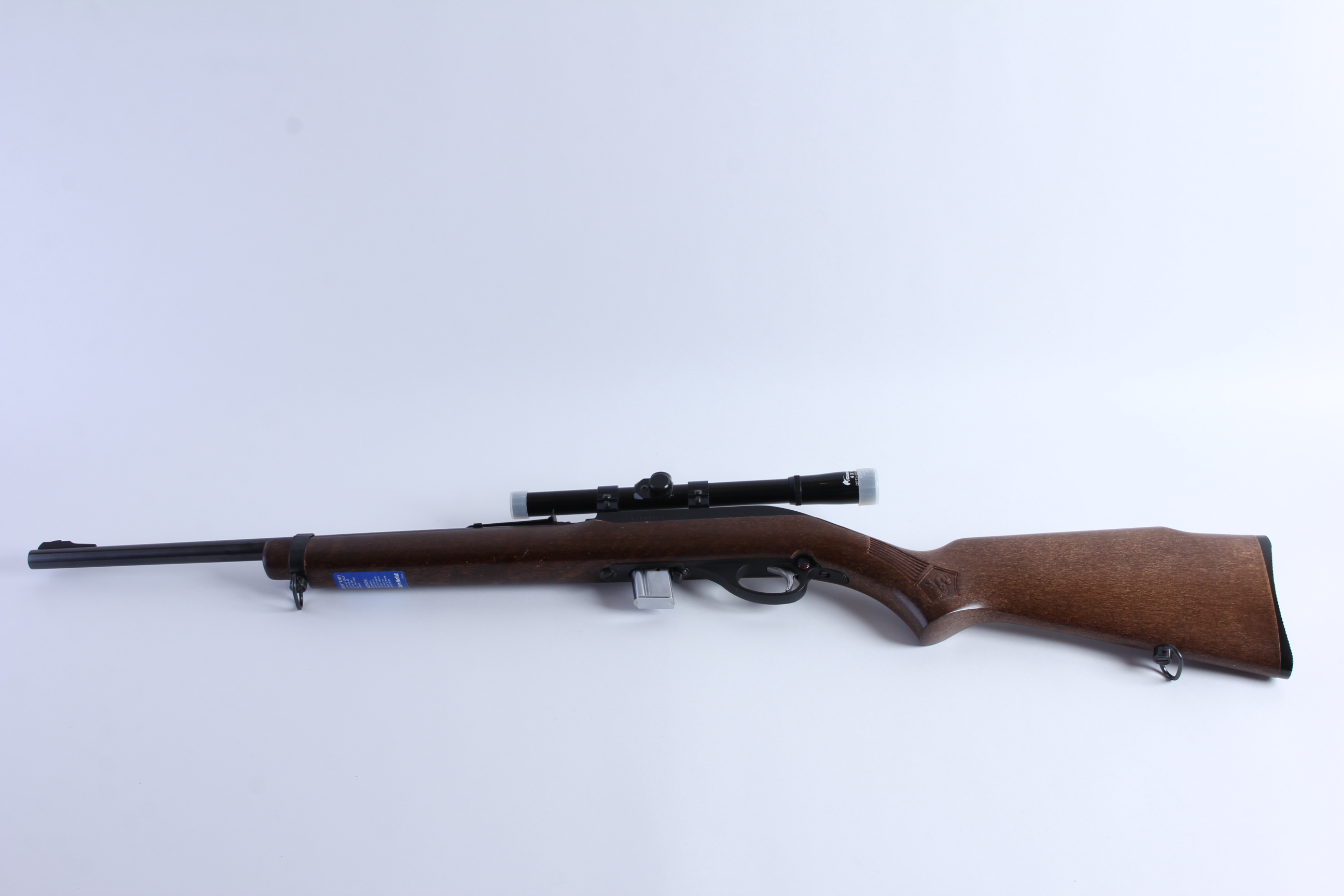 Marlin Glenfield 22 Caliber Rifle and Case