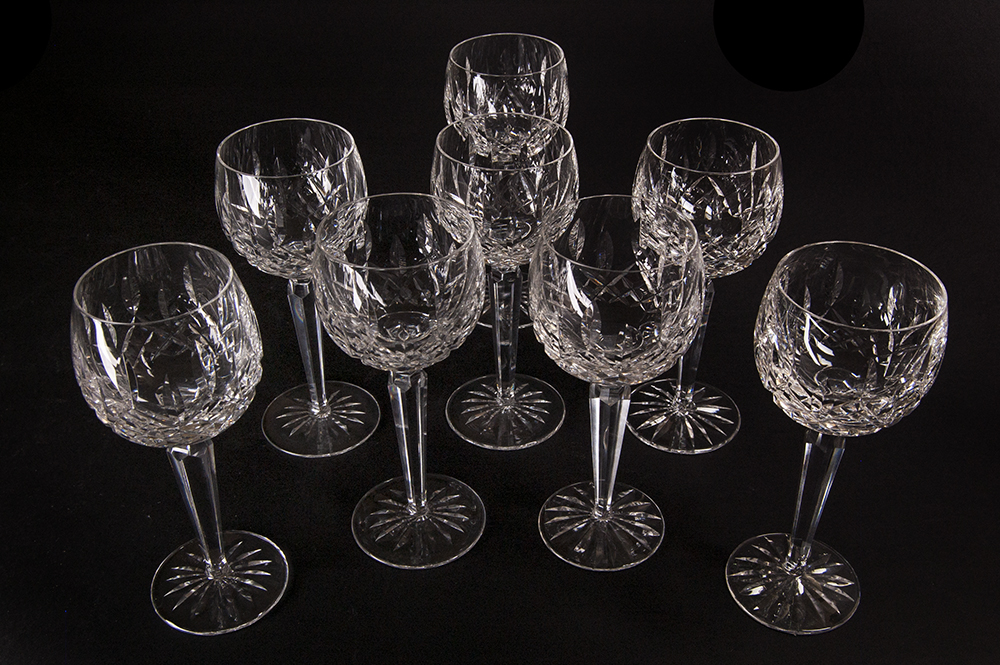 Waterford "Lismore" Wine Glasses