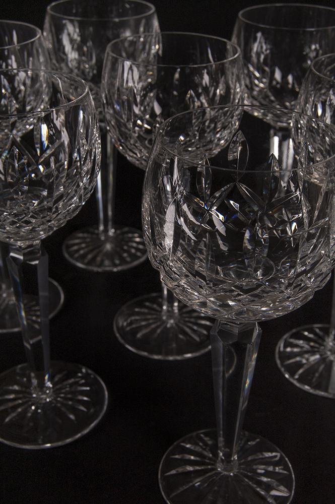 Waterford "Lismore" Wine Glasses