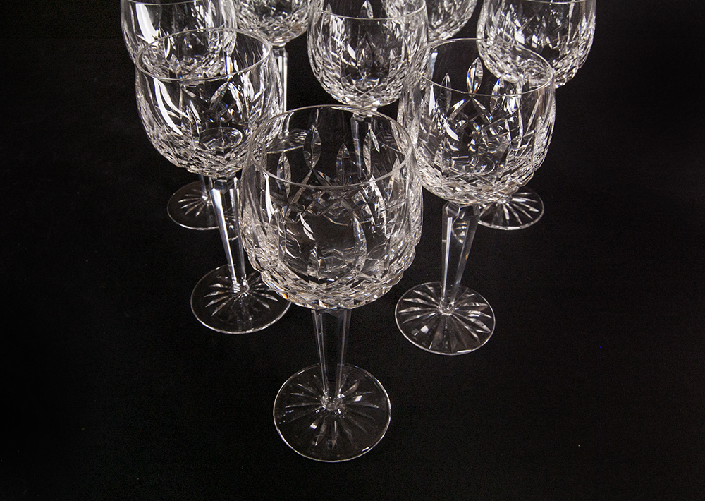 Waterford "Lismore" Wine Glasses