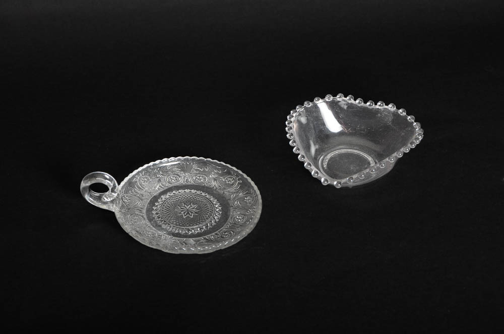 Vintage Glass Candy Dishes