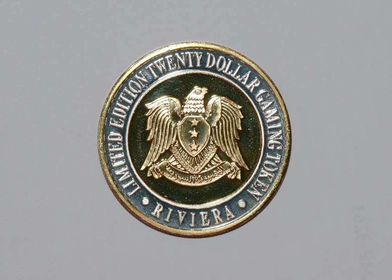 Sterling Silver Limited Edition Riviera Gaming Token
