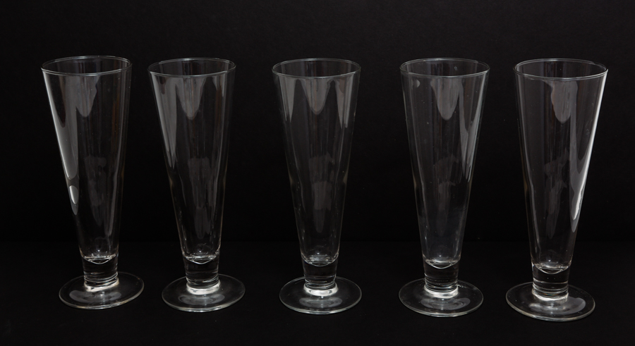 Collection of Alcoholic Drinking Glasses