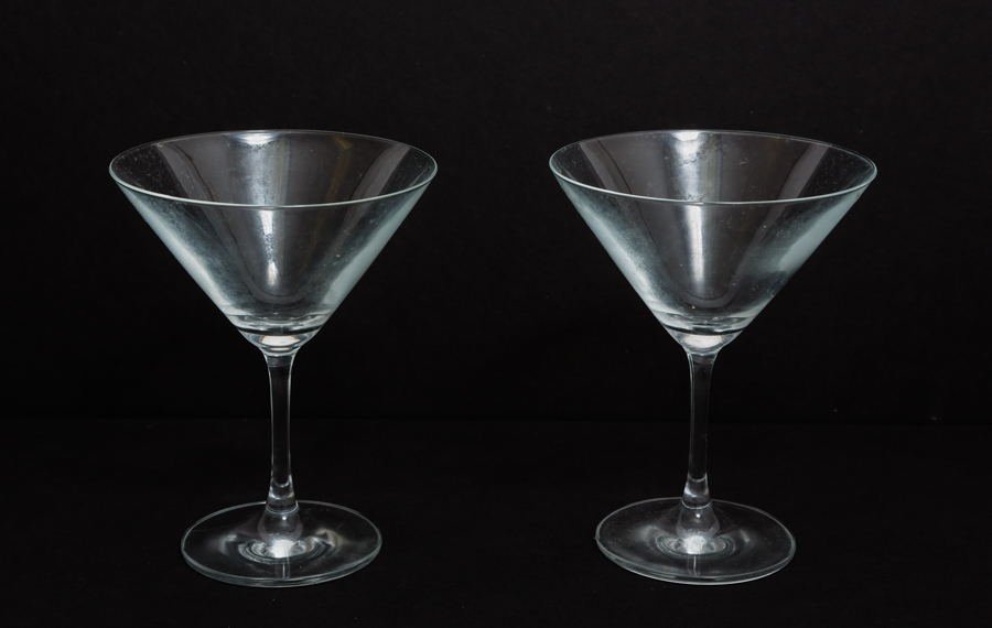 Collection of Alcoholic Drinking Glasses