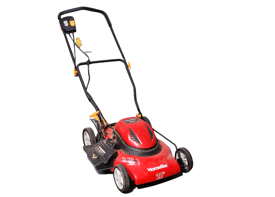 Homelite 12 amp clearance electric lawn mower