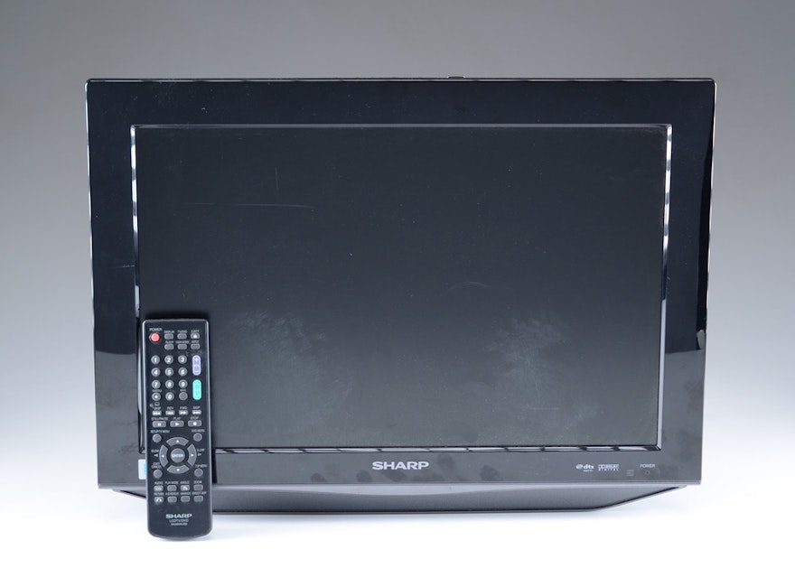 Sharp LCD TV/DVD Combo with Wall Mount