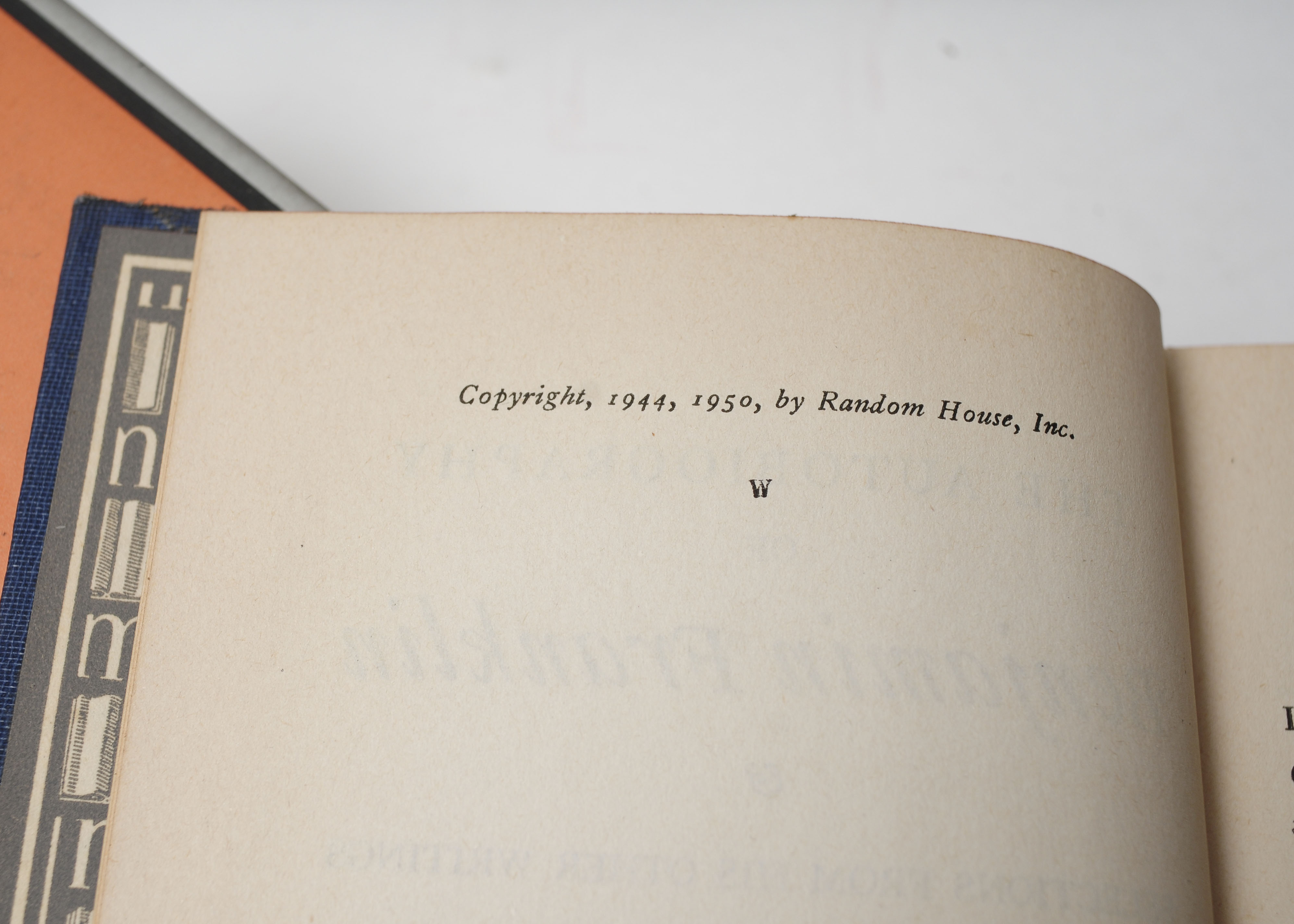 Vintage Group of Modern Library Books