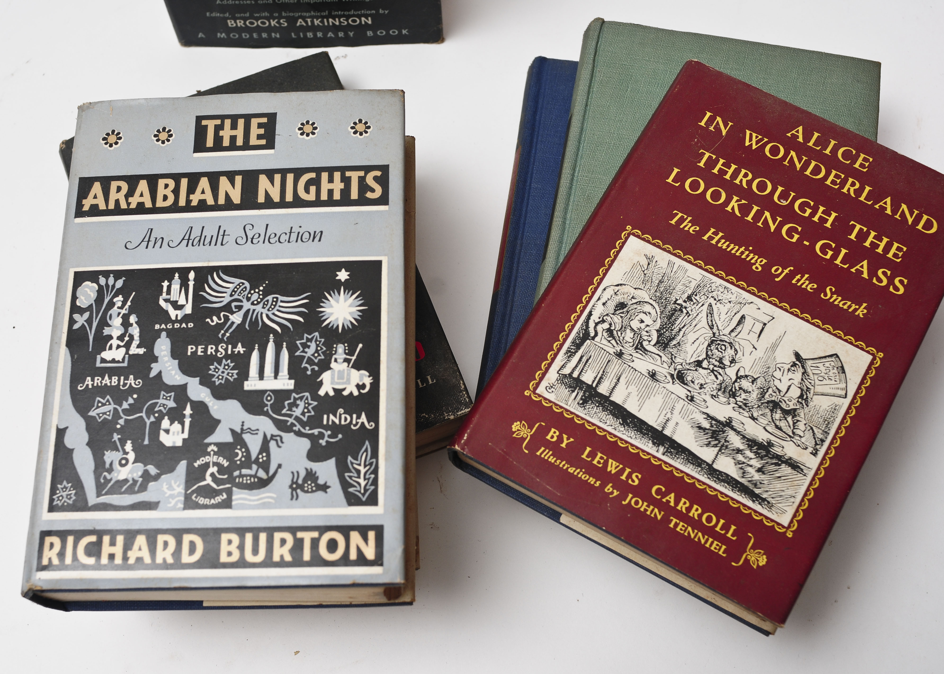 Vintage Group of Modern Library Books