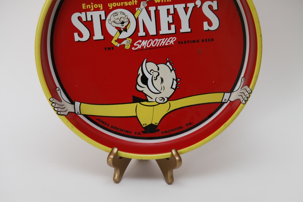 "Stoney's" Beer Vintage Tray