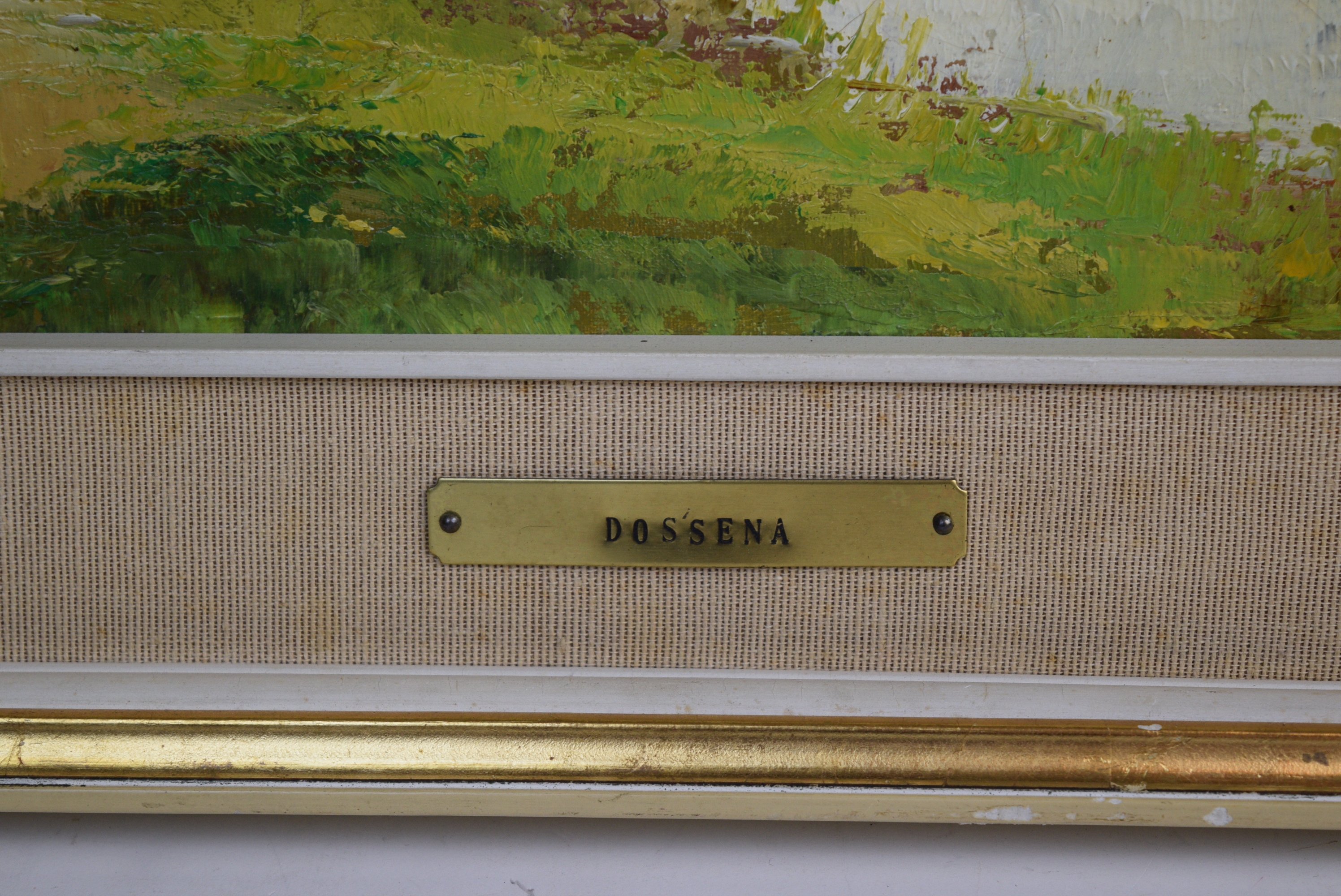 A. Dossena Oil Painting
