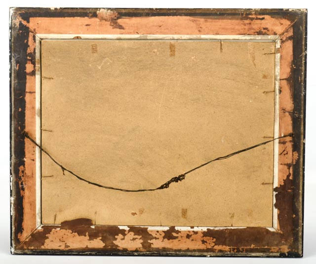 Original Charcoal and Pencil Post Mortem Drawing